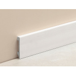ZOCALO ATRIM PLAIN 70MM X 2.5MTS BLANCO TEXT