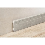 ZOCALO LINE 70MM X 2.5 M GRIS CLARO