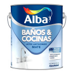 BAÑOS Y COCINAS MATE BLANCO - 1L