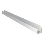 PERFIL J PARA PLACA DE PVC 14.50 DE 1 MM ESP