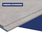 PLACA SUPERBOARD PAREDES EXT 10MM 1.20X 2.40 M
