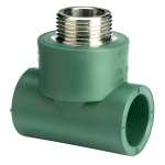 TEE C/ROS.CENT M.20X1/2"